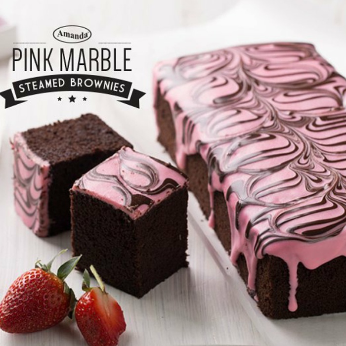 

Brownies Amanda rasa Pink Marble