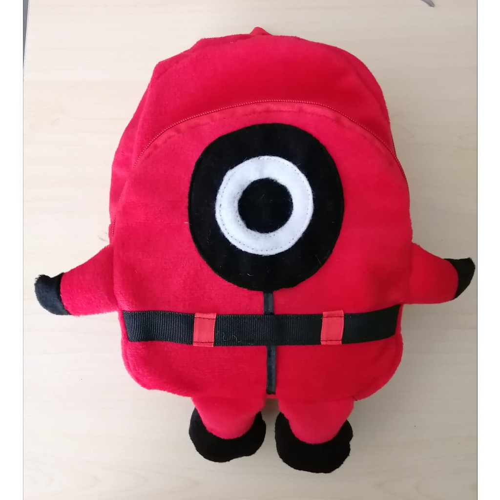 COD| Tas Squidgame Huggy Wuggy Penjaga Guard| Tas ransel| tas lucu|tas murah |tas lembut dan nyaman