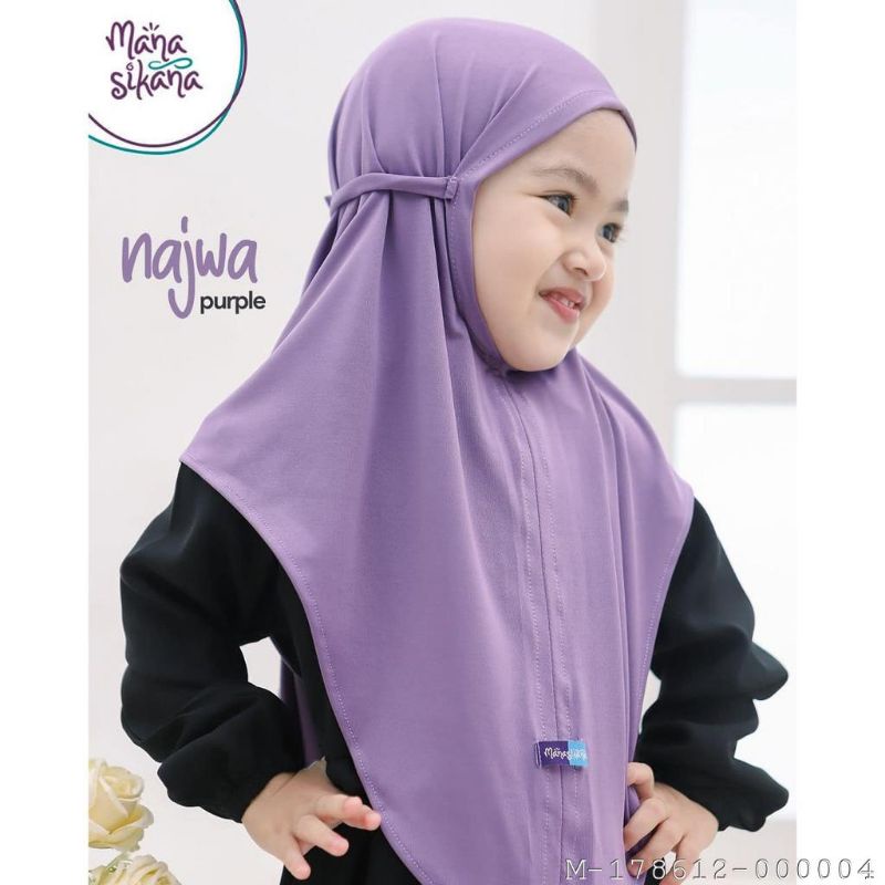 HIJAB BERGO ANAK JERSEY VMAY-024Variasi：HITAM, ABU, NAVY, MAROON, DUSTY PINK, SALEM, MUSTARD, WARDAH