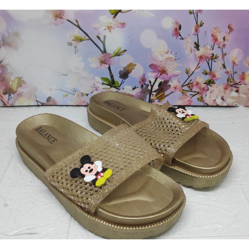 SANDAL JELLY IMPORT BALANCE 1603 Mickey mouse