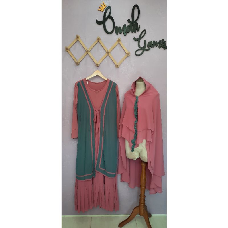 Gamis Syari Rompi