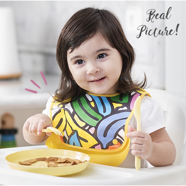 SLABBER Bayi CELEMEK MANGKUK silicon mangkok Tadah Makan Anak &amp; Bayi chn