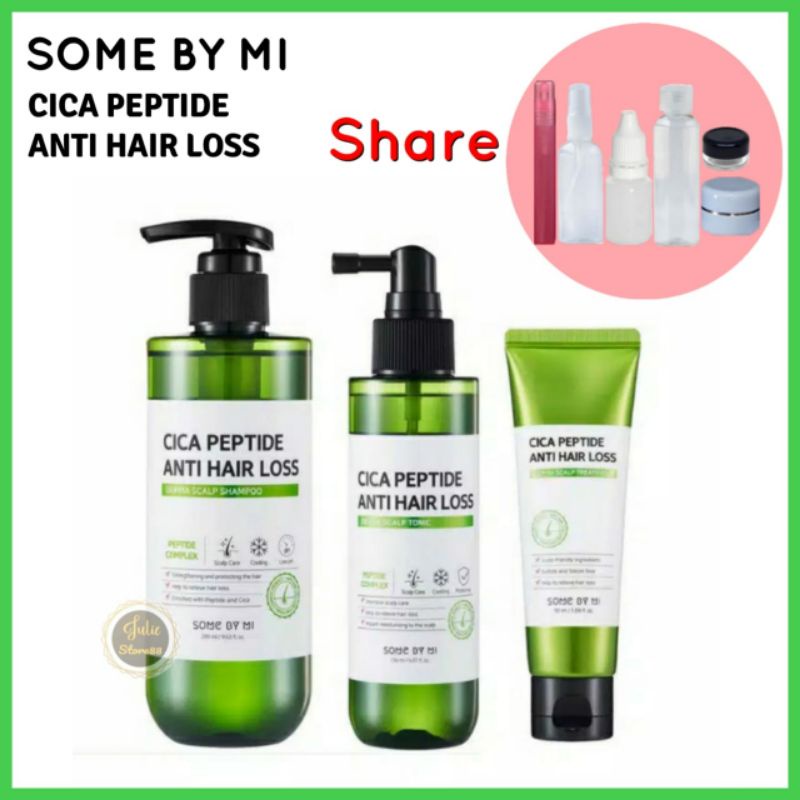 (Share) SOMEBYMI Cica Peptide Anti Hair Loss Shampoo Hair Tonic Treatment