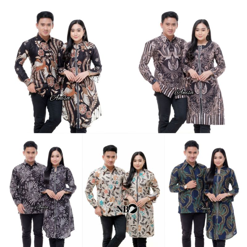 BATIK COUPLE KEMEJA TUNIK NEW ARIVAL DERSTRO BATIK COUPLE