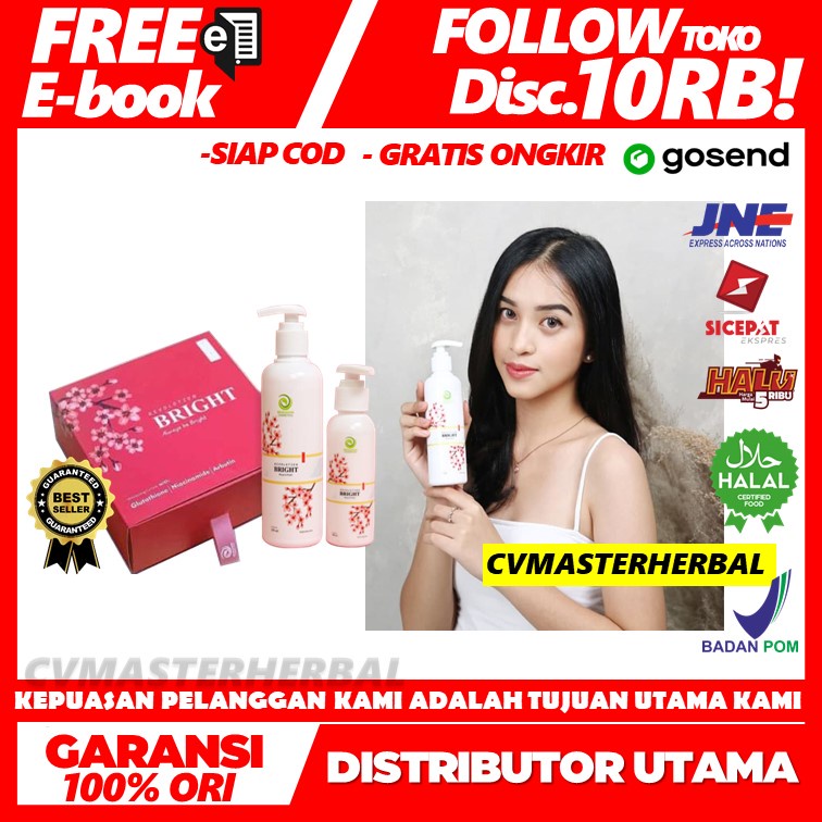 Revolotion Bright Whitening Body Lotion Pemutih Terbaik Revolution Bright Mencerahkan Kulit Ori