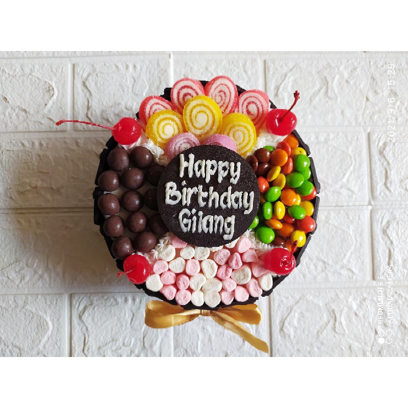 

PROMO ! ICE CREAM TART, Model Toping Tart A, 16 cm, Tart Dalamnya 100% Ice Cream Tanpa Kue