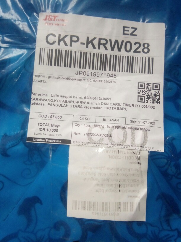 Batik Pgri Laki Kusuma Bangsa