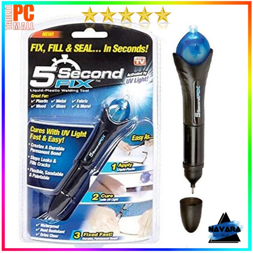 

5 Second Fix Lem Serbaguna Ajaib Sinar UV Magic Super Glue Power Tool