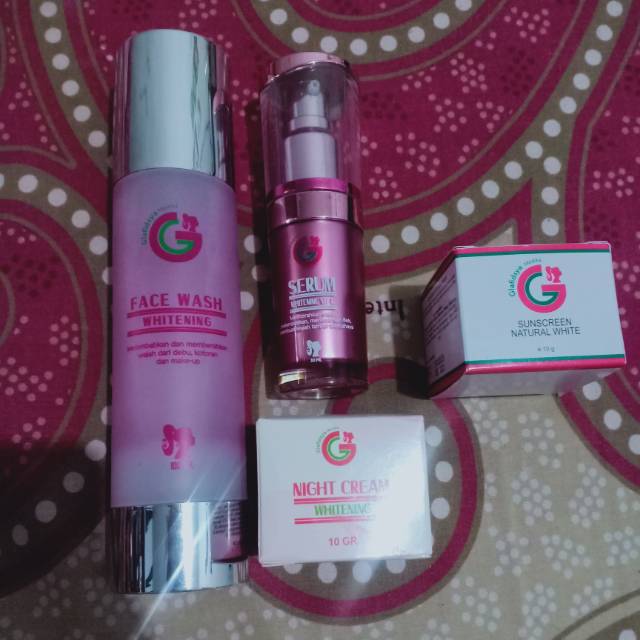 Preloved Paket Whitening 1 Solusi Mencerahkan Wajah | Glafidsya Medika