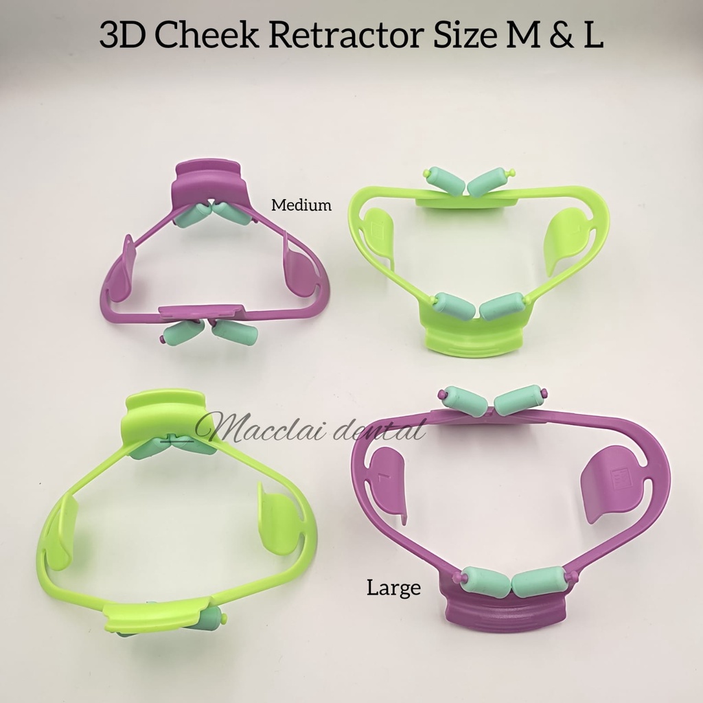 DENTAL CHEEK RETRACTOR PENYANGGU MULUT PENAHAN PIPI 3D