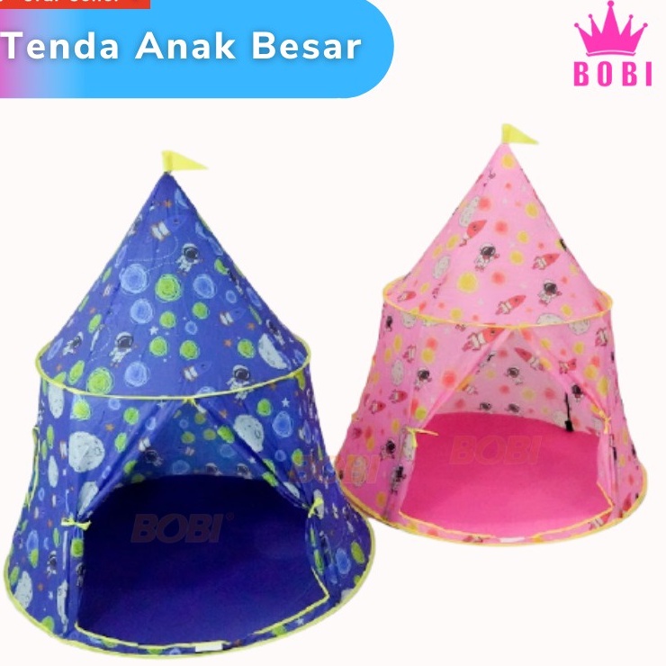 Tenda Anak Motif Astronot Kode : KT9696 /  Children's Tent Play House Indoor-Outdoor code : KT9696