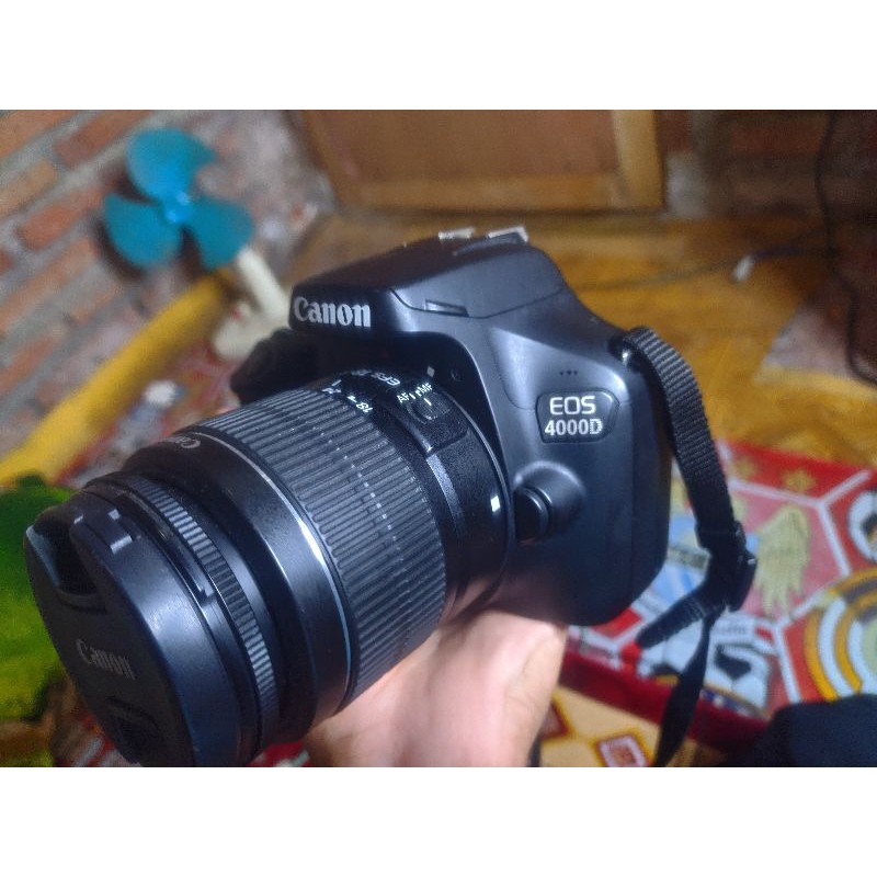 camera canon 4000d lensa fix 50mm canon