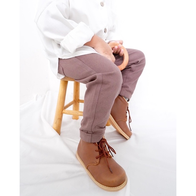 LITTLECAIM - LOKA BASIC PANTS ( celana chinos anak unisex)