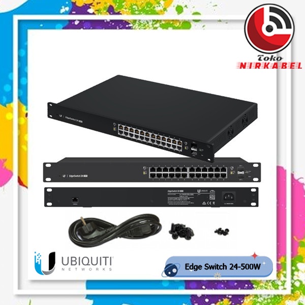 Ubiquiti ES-24-500W Edge Switch Managed PoE+ Gigabit 24Port 500Watt