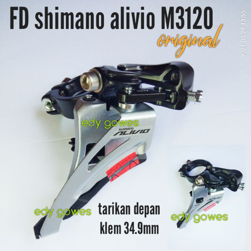 FD shimano alivio original tarikan samping atau tarikan depan