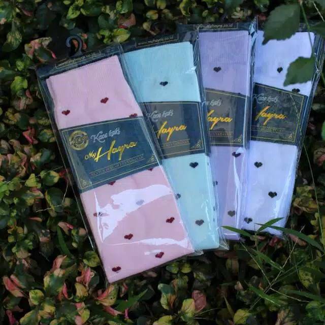 Kaos kaki Fayda motif POLKALOVE