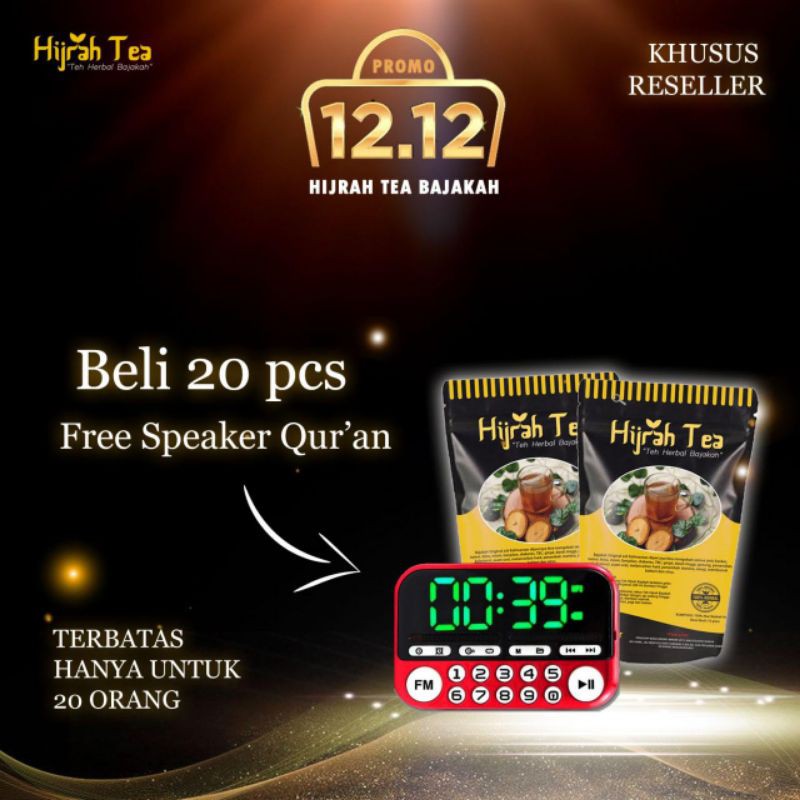 Promo Hijrah Tea Bajakah / Teh Bajakah
