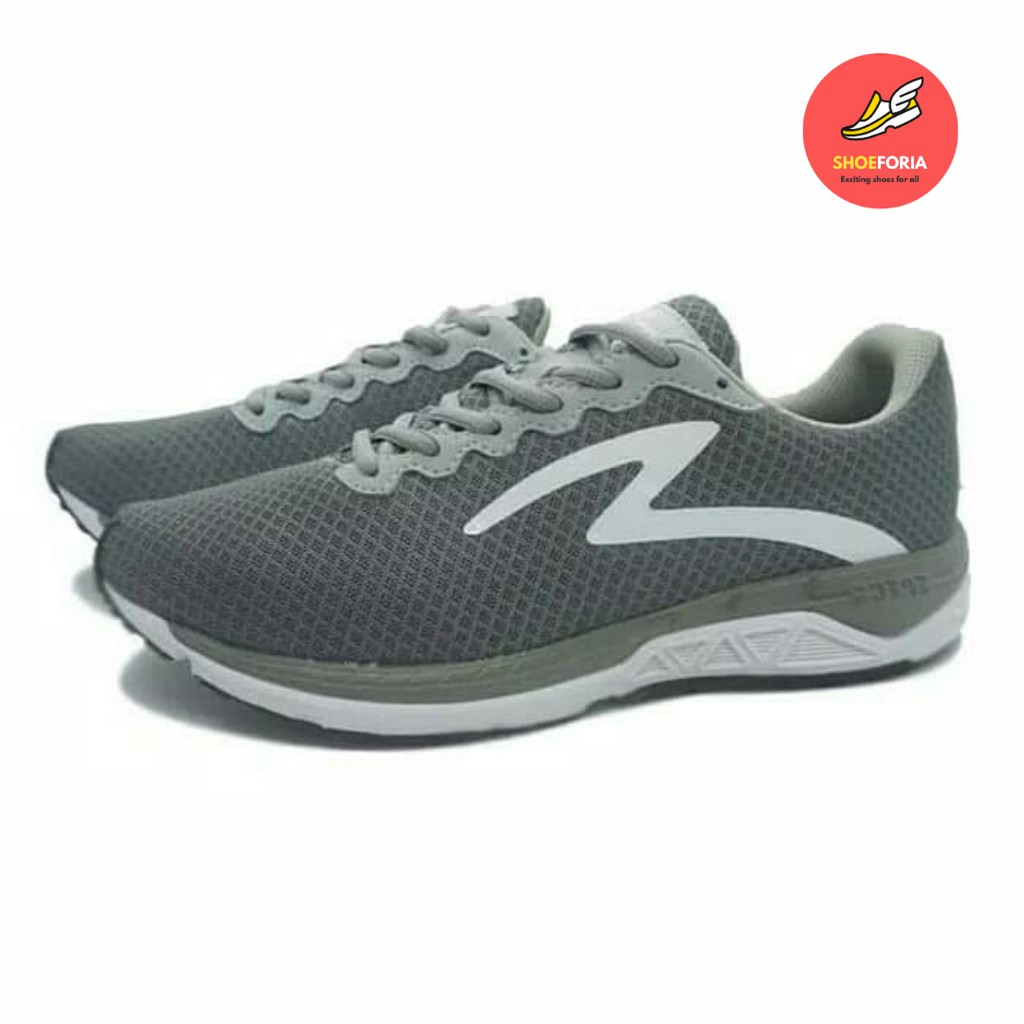 Sepatu Running Specs Dual Enduro Dark Granite Original 100%