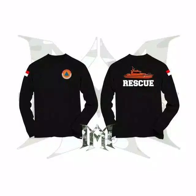 KAOS LENGAN PANJANG RESCUE KAOS RESCUE