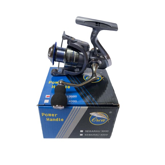 Reel Orca Sebarau 1000 2000 3000 4000 6000 Power Handle Reel Kokoh Kuat