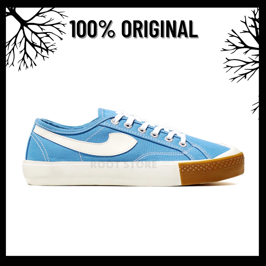 100% Original Sepatu Lokal Casual Blue Sky Low | Not Compass Gazelle Blue Sky Lo