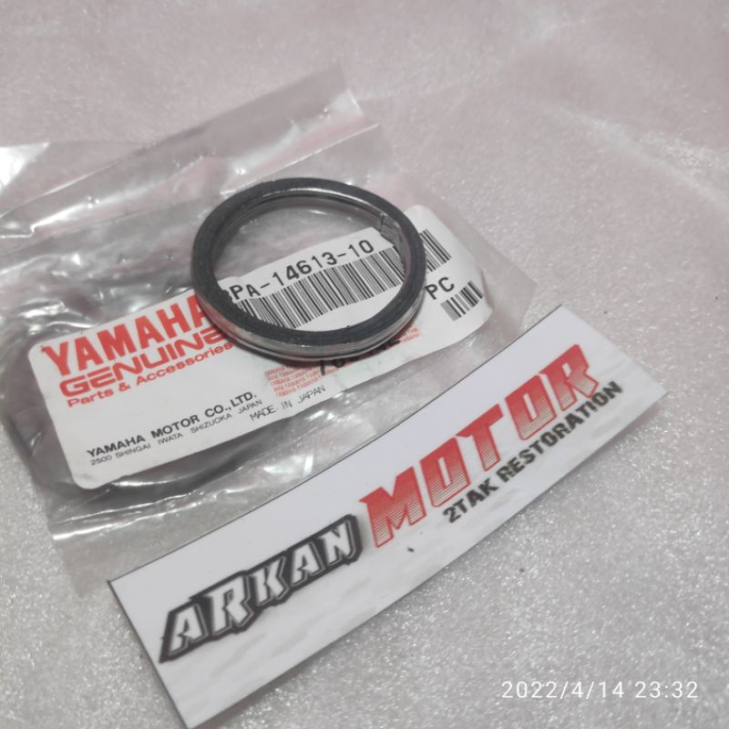 GASKET PAKING KNALPOT ATAS JAPAN RXKING RX-KING RX KING ORIGINAL NOS