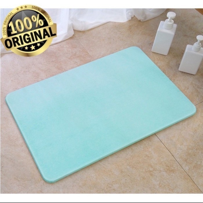 keset kaki kamar mandi wc toilet Anti Slip licin Diatomite Bath Mat Loxus Dry stone