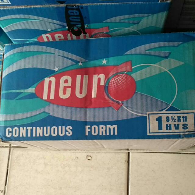 

Kertas Continuous Form/Kertas Komputer 1 ply utuh (warna putih) 9,5*11 Neuro.