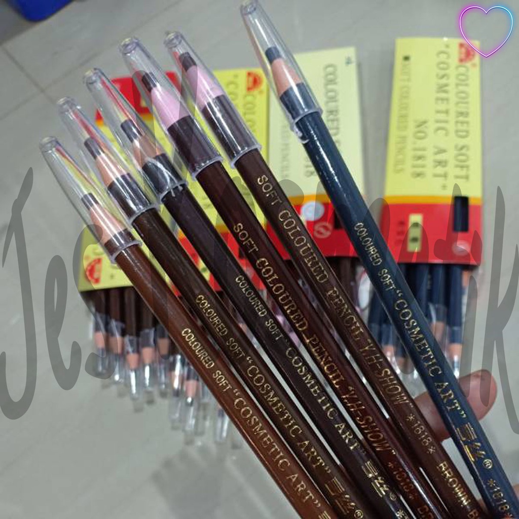 [LUSINAN] Pensil Alis Benang Hengsi Eyebrow Pencil Make Up Kosmetik