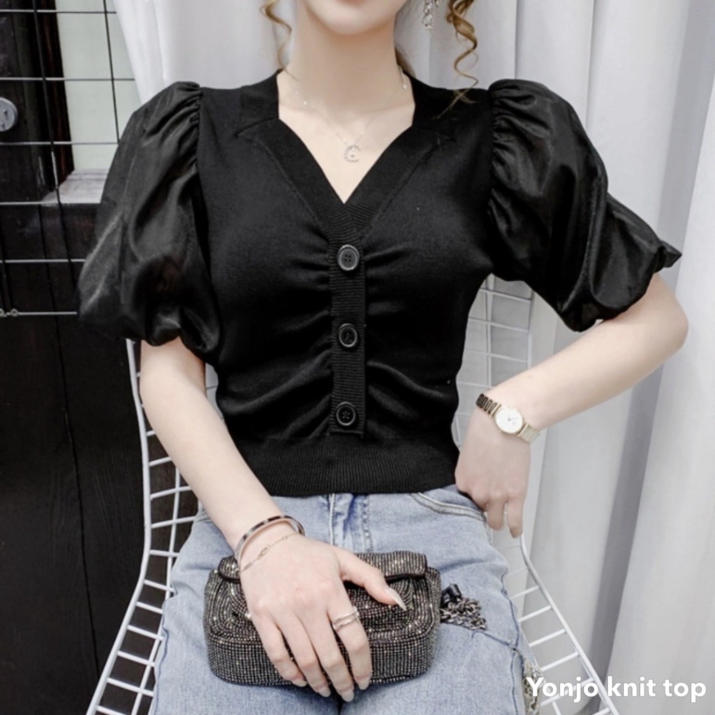 Yonjo knit top - Thejanclothes