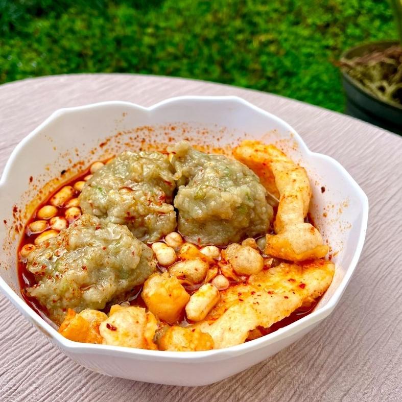 

[VnT⭐ Bocirat Kriwil Jumbo Tulang Rangu Termantap / Bakso Baso Aci Boci Baci termurah se indonesia