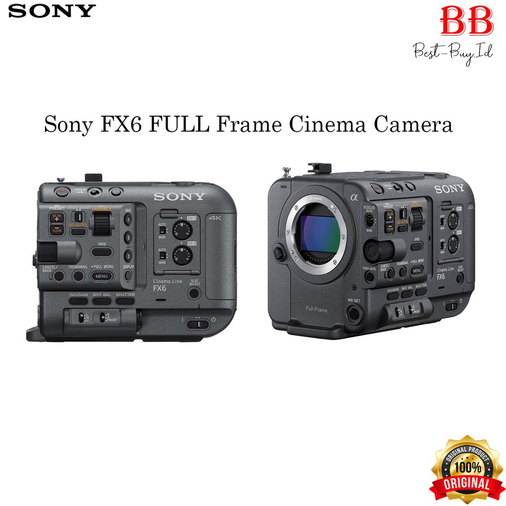 Jual Sony FX6 FullFrame Cinema Camera (Body Only) Garansi Resmi Sony