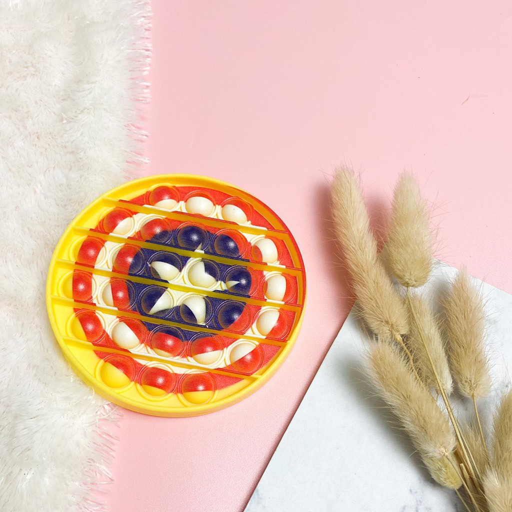 Pop It Mainan Anak Viral - Fidget Toy Push Bubble Stress Relief Kids-1