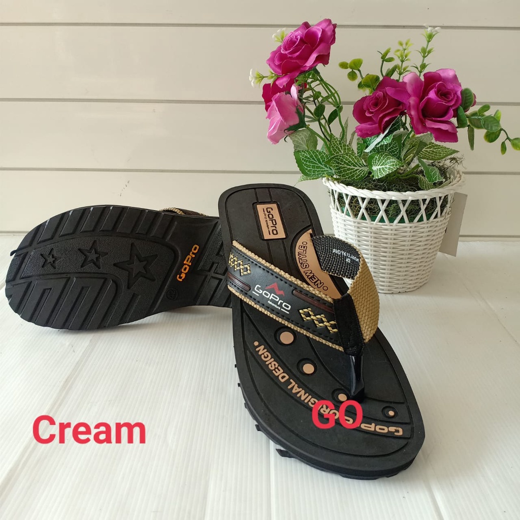gos GO-PRO YK CLASSIC Sandal Selop Pria Sendal Gunung Laki Laki Original