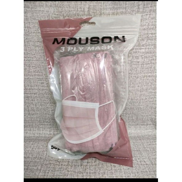 MASKER 3PLY MOUSON ISI 50LEMBAR