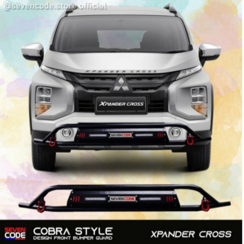 tanduk depan xpander cross cobra style sevencode