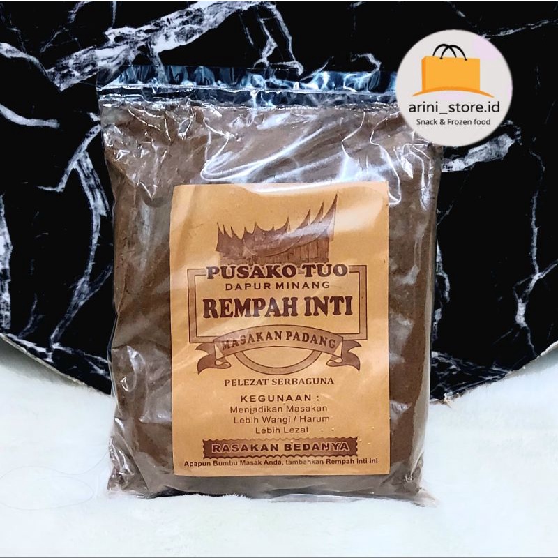 

PUSAKO TUO DAPUR MINANG REMPAH INTI ASLI 250 GRAM