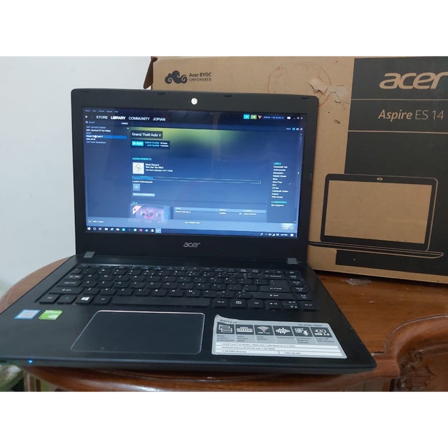 LAPTOP BEKAS ACER E5-476G i5 Mx150 Ram 8gb 1TB + Ssd 120gb