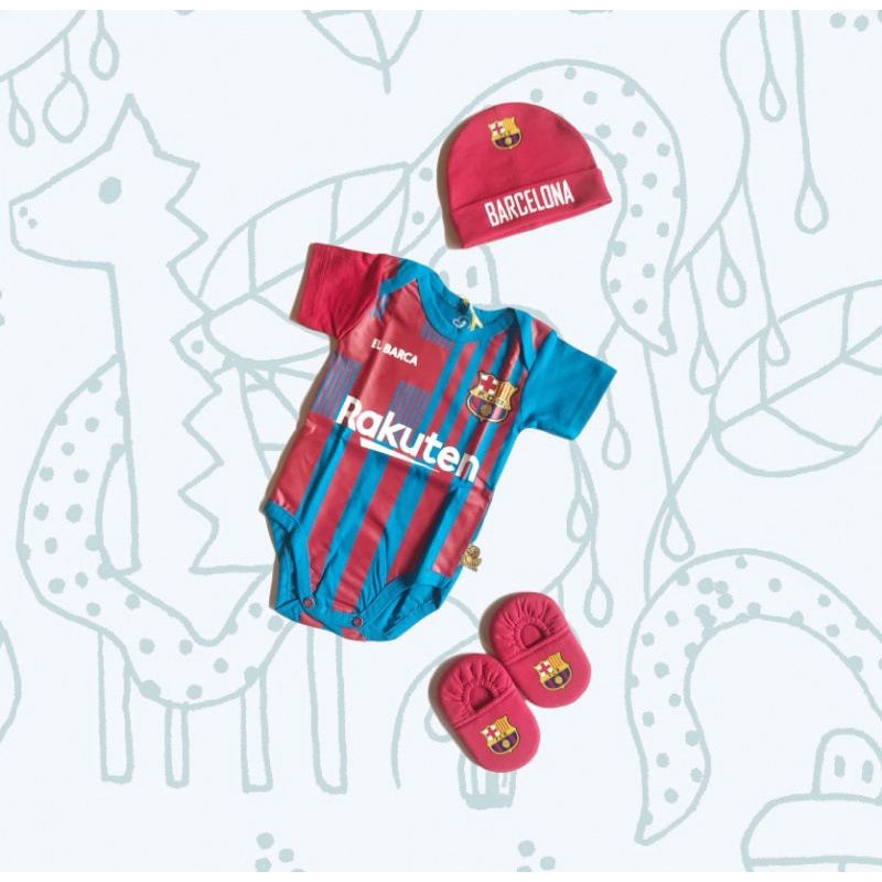 Jersey Bayi - Barca Home - Jumper Bola