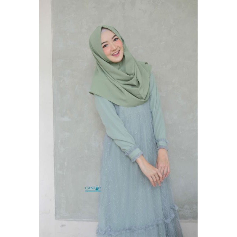 Briona Dress Cassie Labels Pastel Green