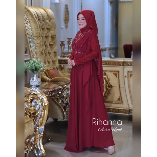 Gaun Rihanna by Aura hijab