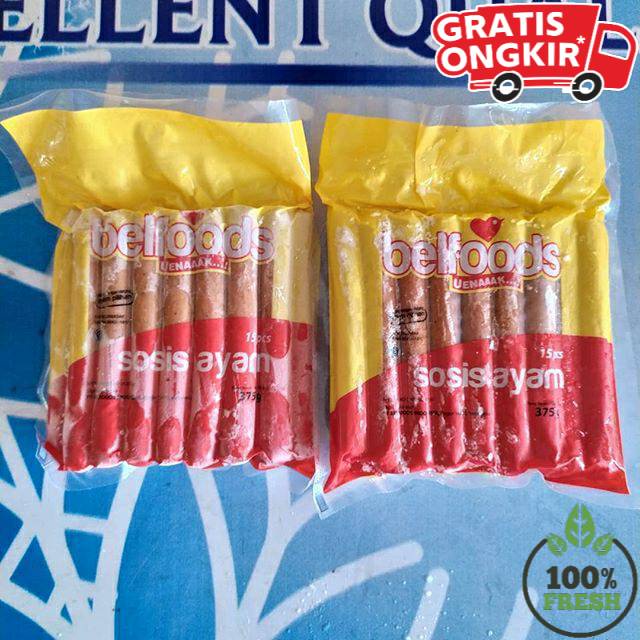 

SOSIS BELFOODS AYAM ISI 15 375gr