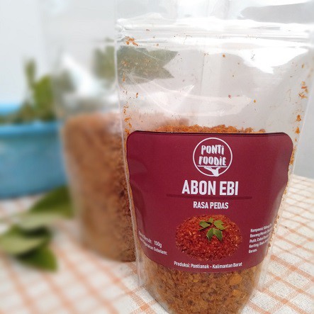 

Abon Ebi Grade A Khas Pontianak (Rasa Pedas)