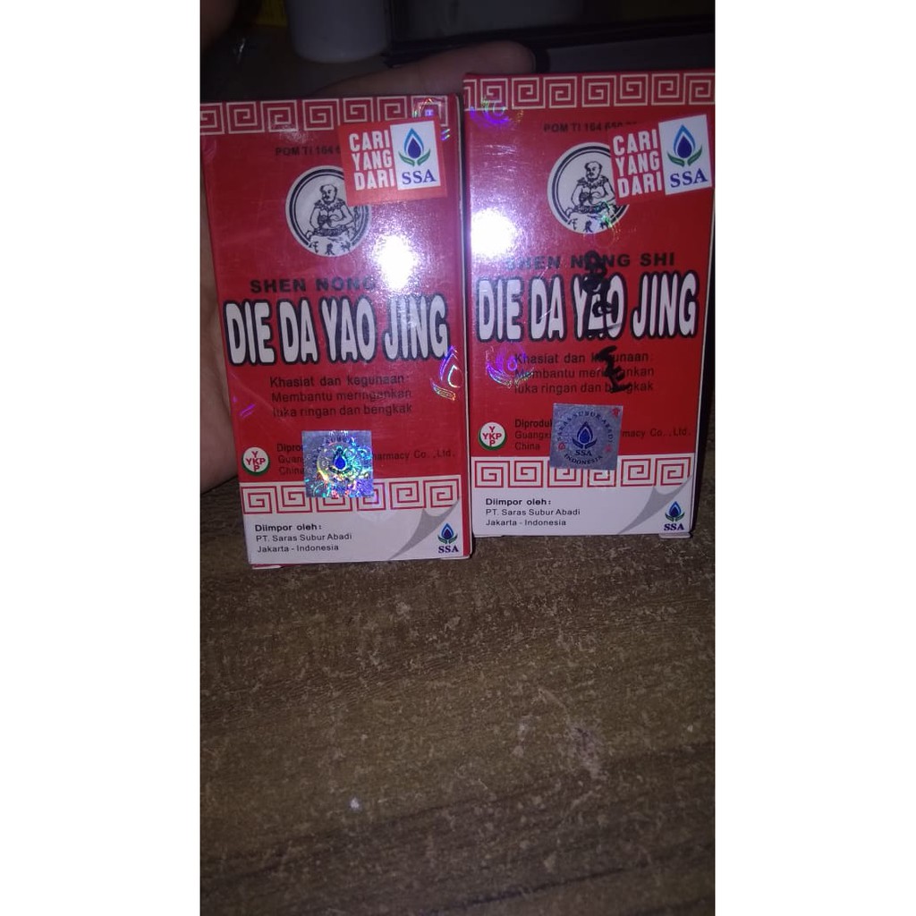 Betadine cina Die Da Yao Jing