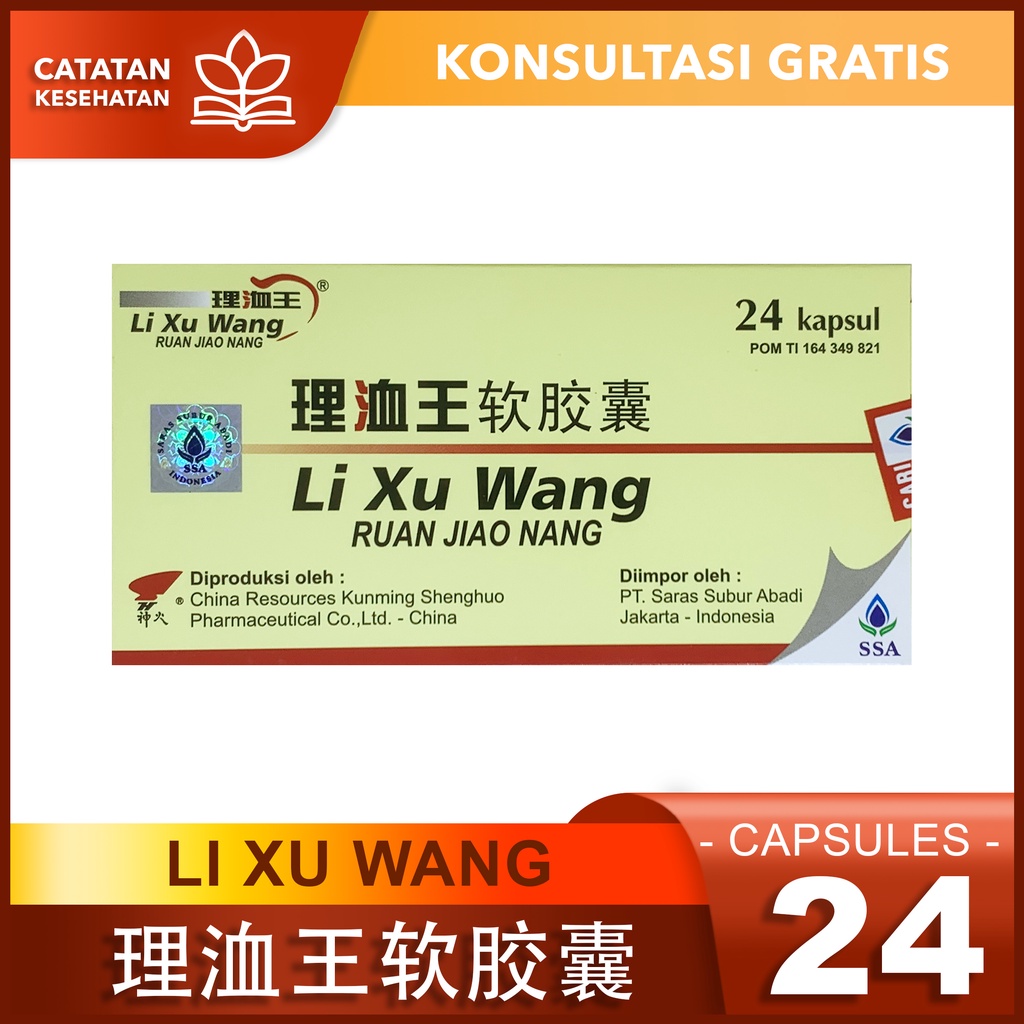 Li Xu Wang // Obat pelancar Peredaran Darah