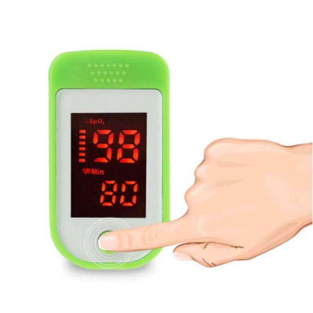 Oximeter Finger Alat Pengukur Oxsigen darah Pulse Tensi Darah