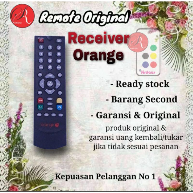 Remote Parabola Reciver Orange