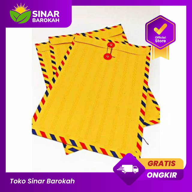 

Amplop COKLAT Tali E310 Airmail Executive AMPLOP TALI COKLAT E 310 HARGA PER PCS