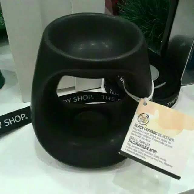 Body Shop Oil Burner Black Harga