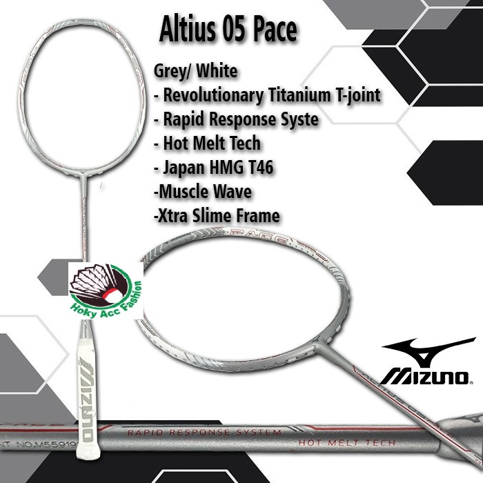 Raket Badminton Bulutangkis Mizuno Altius 05 Pace Original